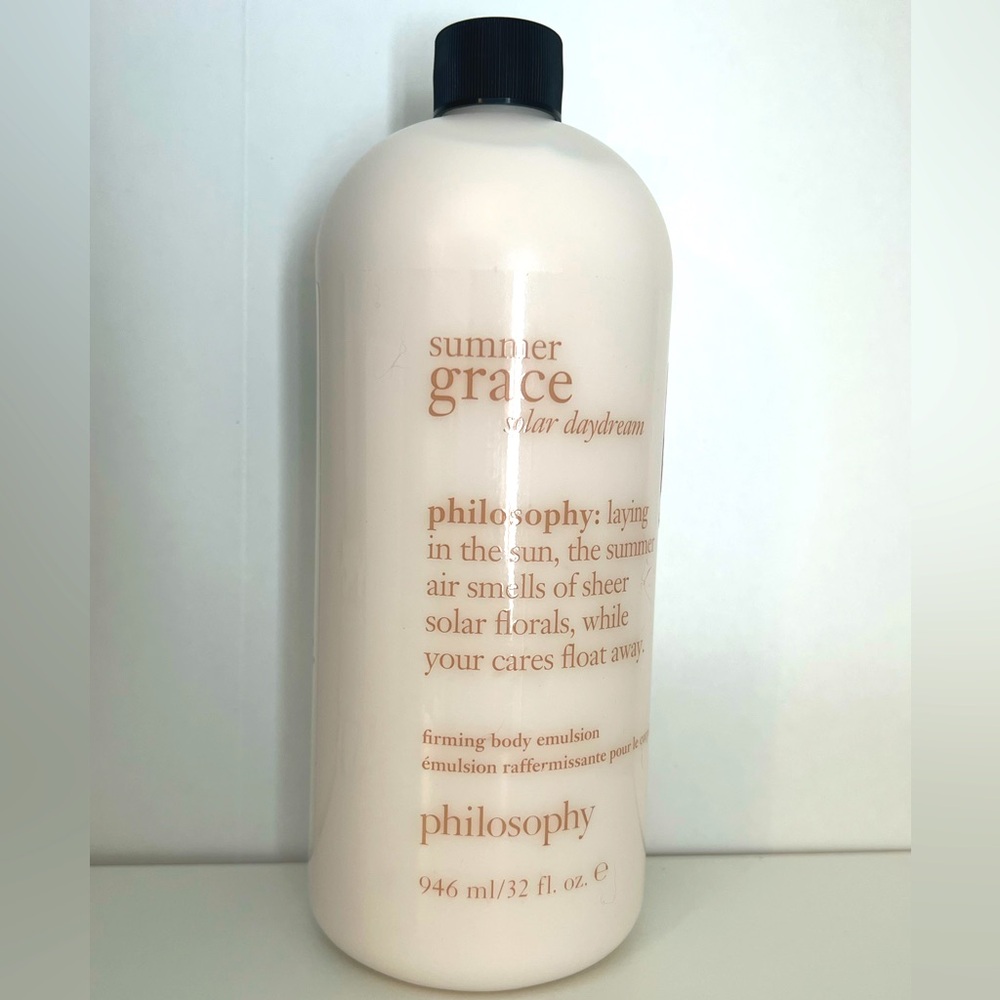 Philosophy Summer Grace Solar Daydream Firming Body Emulsion 32 oz NEW no pump